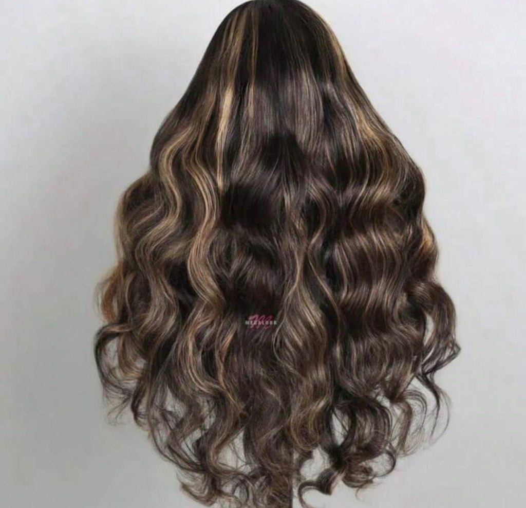 The Brandy Wig - Human Hair Blend