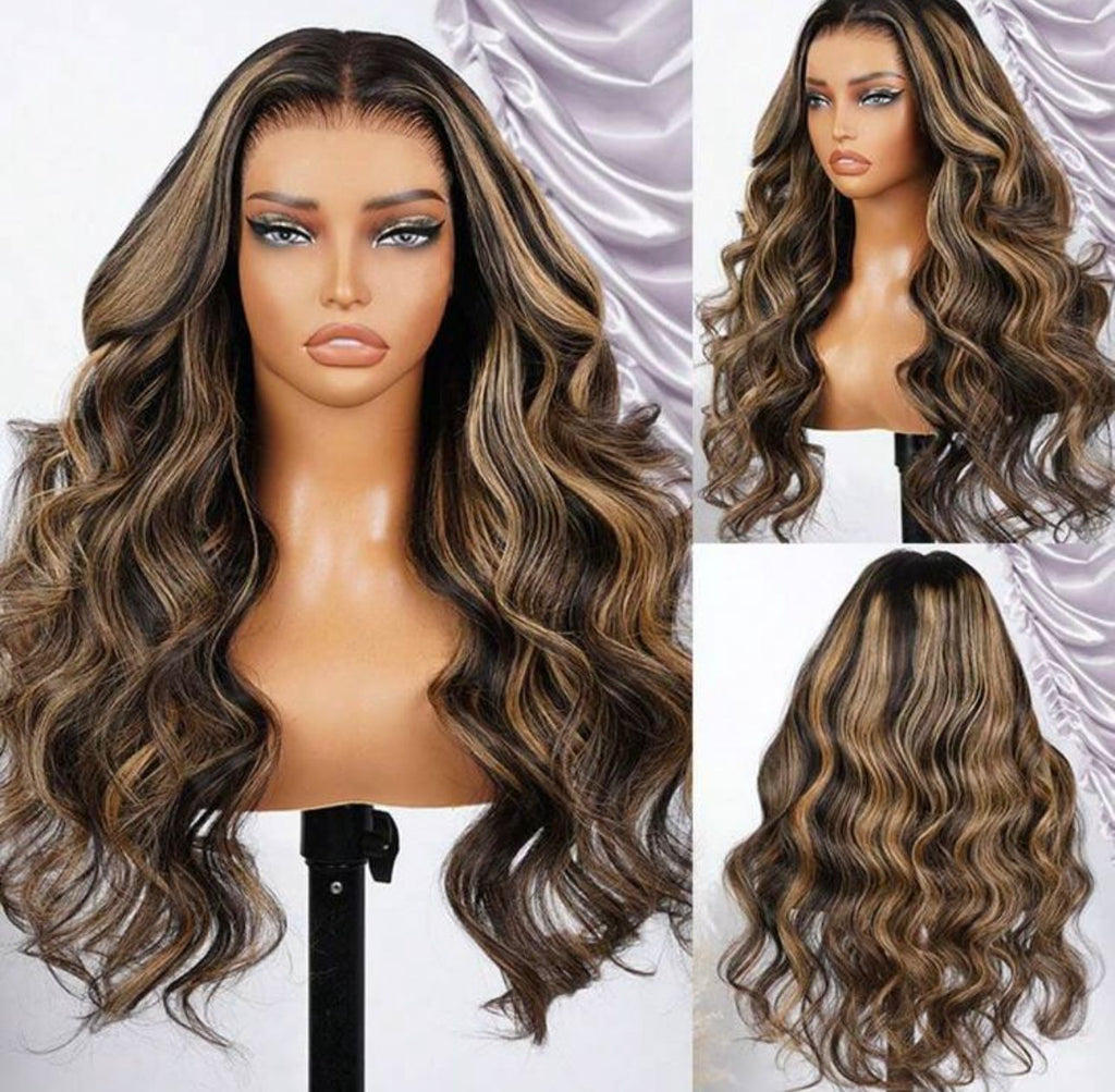 The Brandy Wig - Human Hair Blend